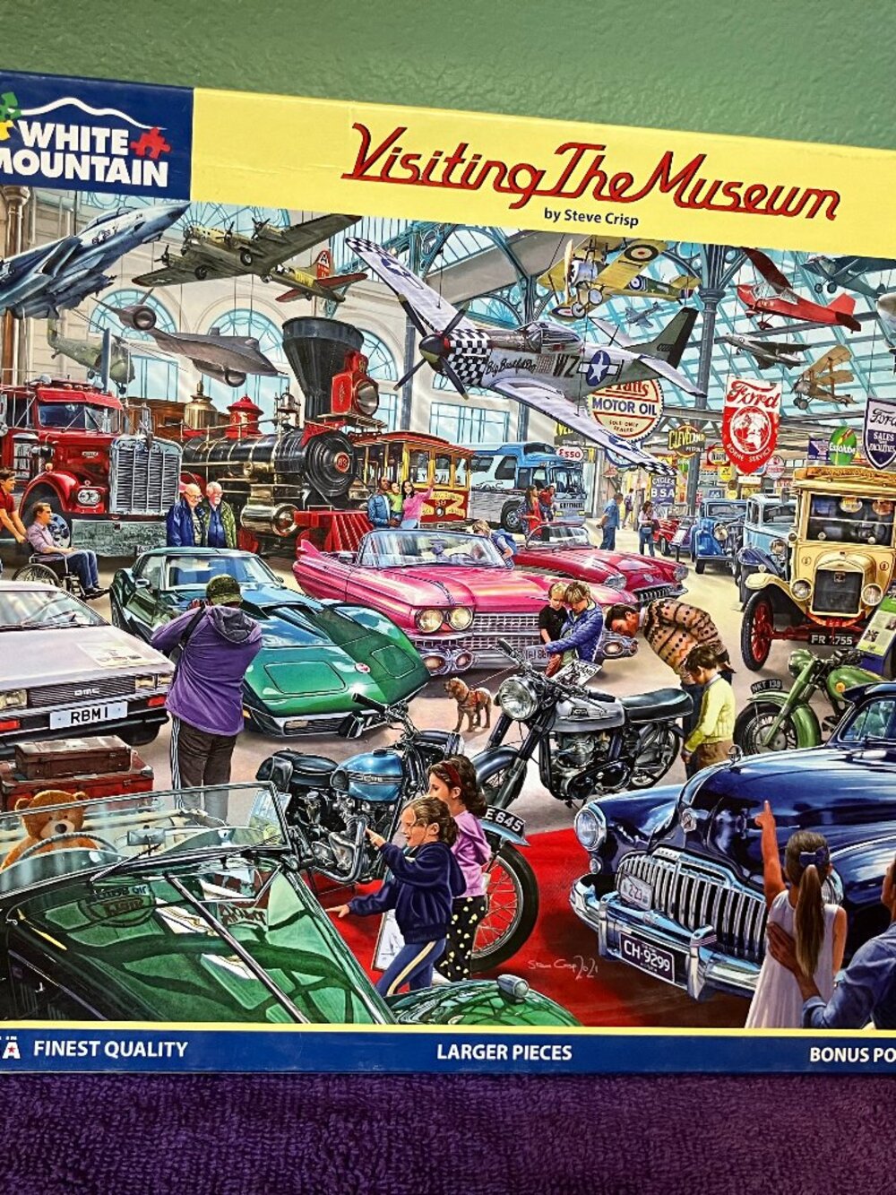 White Mountain Puzzle "Visiting the Museum